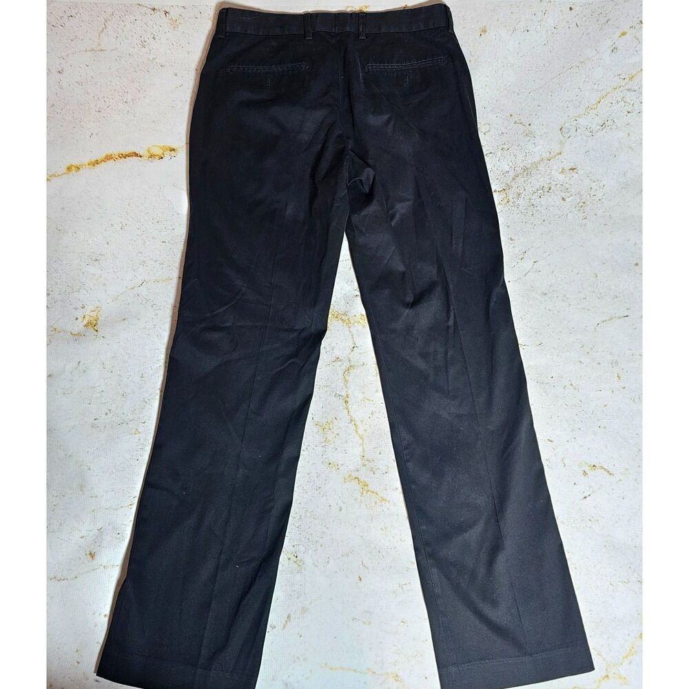 Express Design Studio Producer Men’s Dress Pants 32x31 Black Flat Front EUC